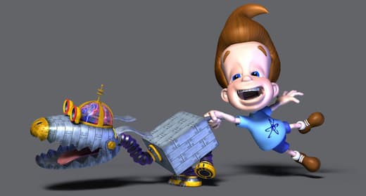 Nombre del perro de jimmy neutron 