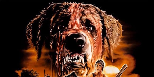 perro de película de terror
